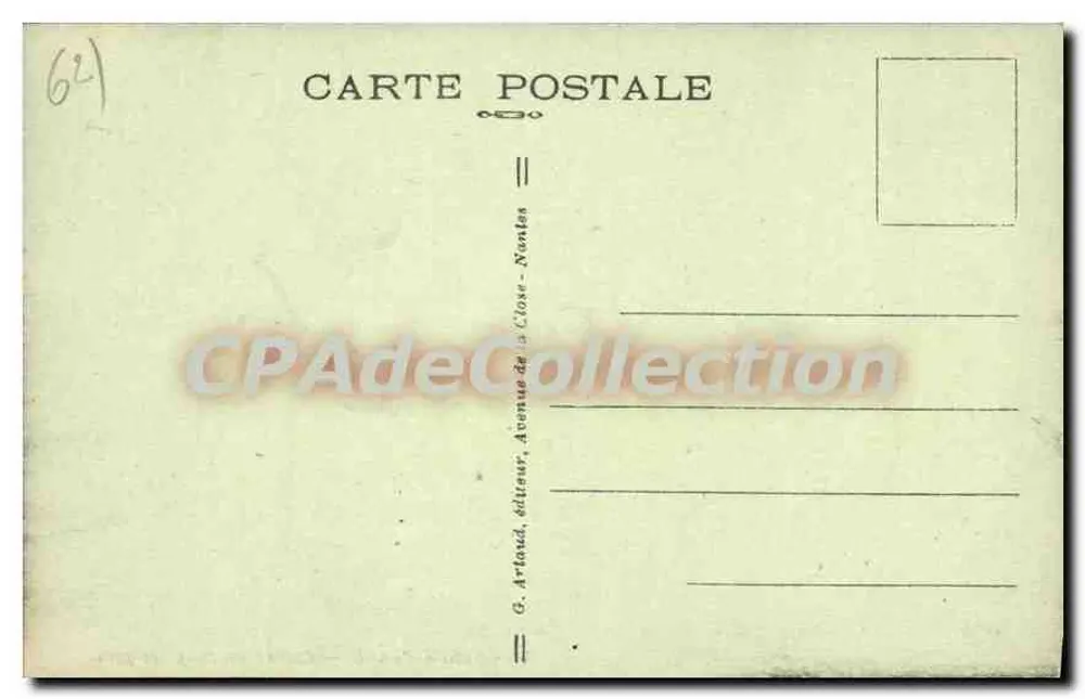 Berck-Plage — Um tiro, rapazes — G. Arland, editor, Nantes - Verso