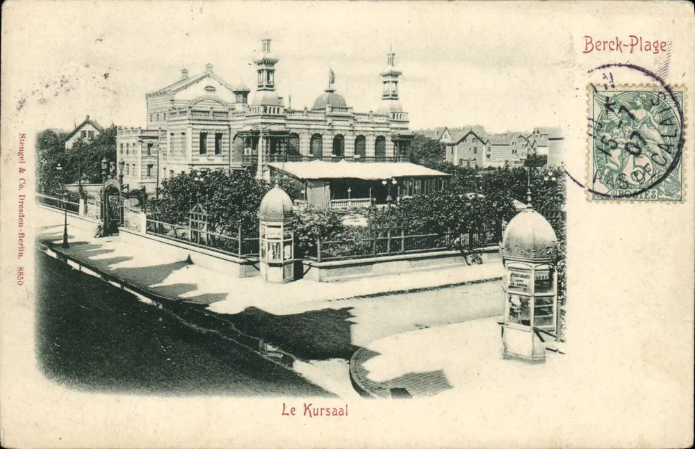 O Kursaal — Berck-Plage — Steegel & Co. Dresde, Berlin, 8850 - Frente