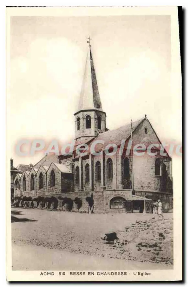 BESSE EN CHANDESSÉ - A Igreja — ACMD 510 - Frente