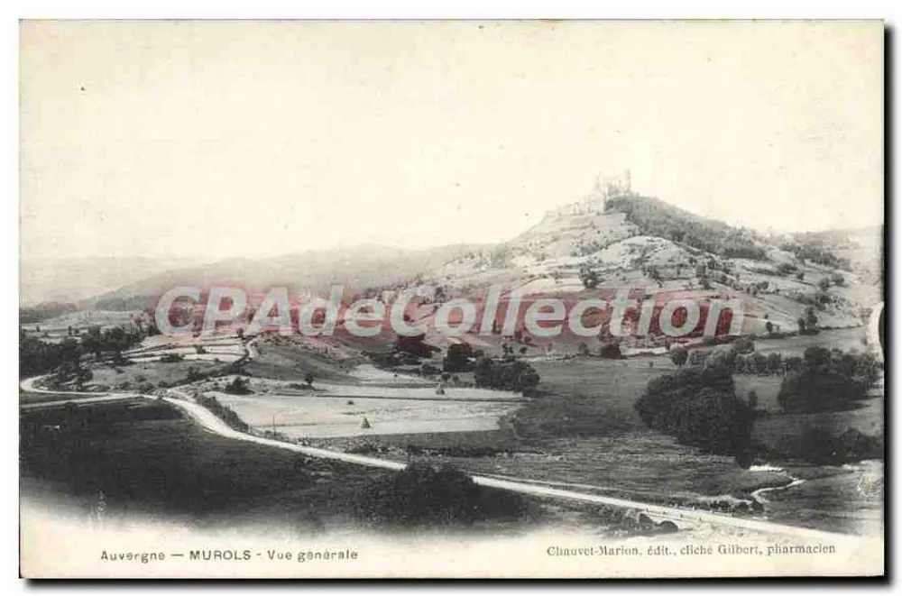 Auvergne — MUROLS — Algemene uitzicht — Chauvet-Marion, uitgever, cliché Gilbert, apotheker - Voorkant
