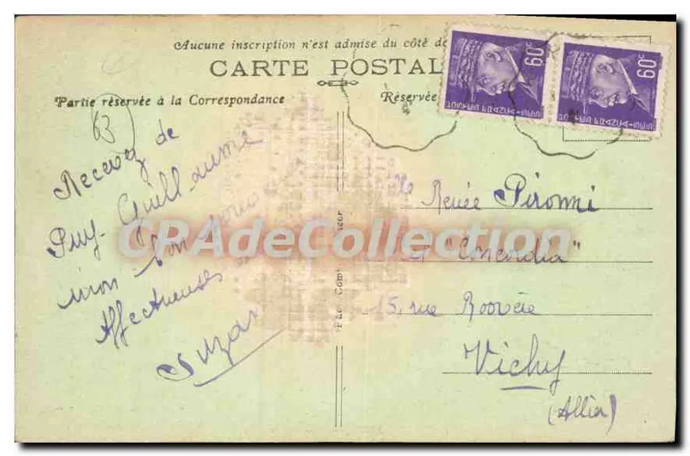 Puy-Guillaume — Vista da Dore — Monmessen Payal, editor - Verso