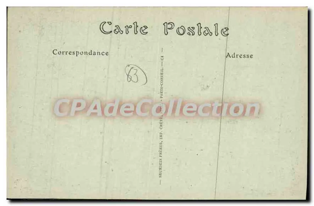 Royat (Puy-de-Dôme) — Das Hotel Continental und das Castel-Hotel — JND Phot. - Rückseite