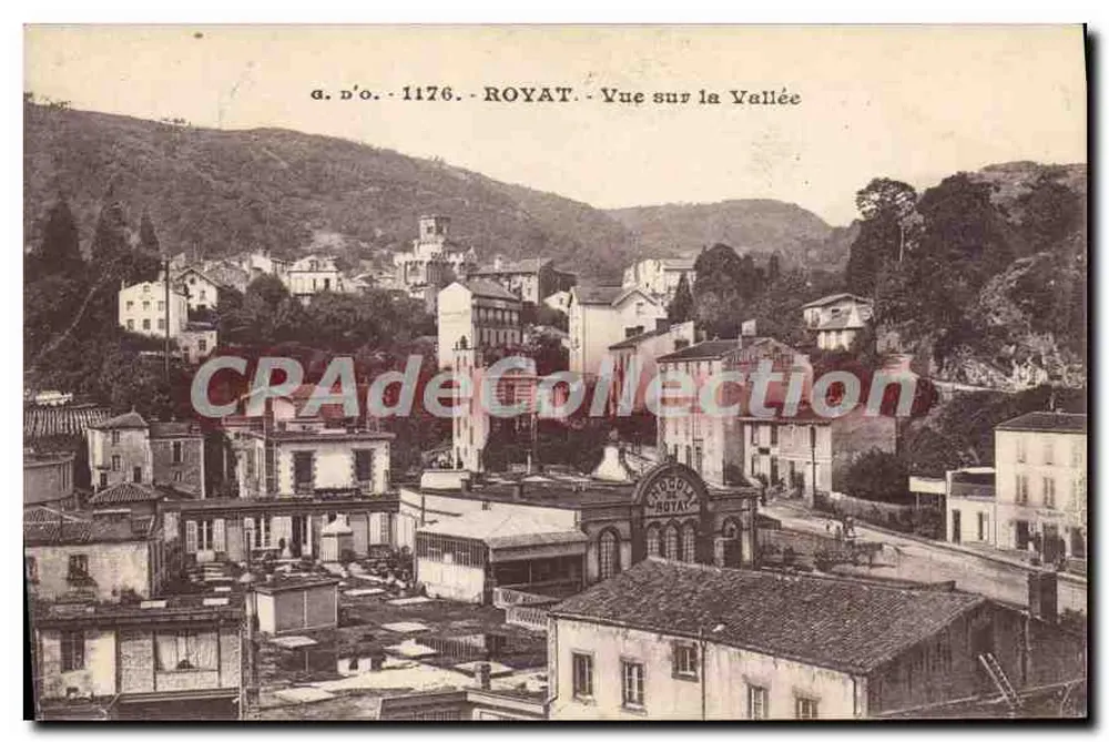 Royat — Vista da Vale — g.d'o. 1176 - Frente