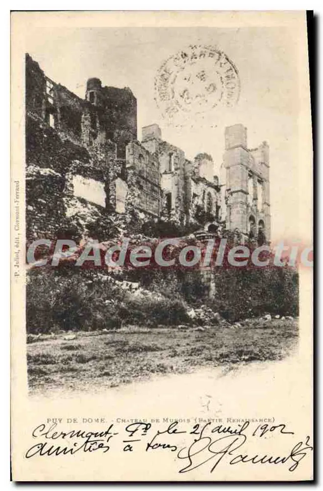 Castelo de Murlois — Ruínas Renascentistas — P. Julliot, Clermont-Vernaul - Frente