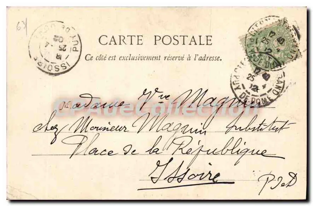 Castelo de Murlois — Ruínas Renascentistas — P. Julliot, Clermont-Vernaul - Verso