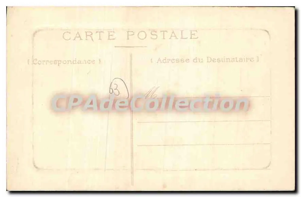 Clermont-Ferrand — Estátua equestre de Vercingétorix — por Bartholdi - Verso