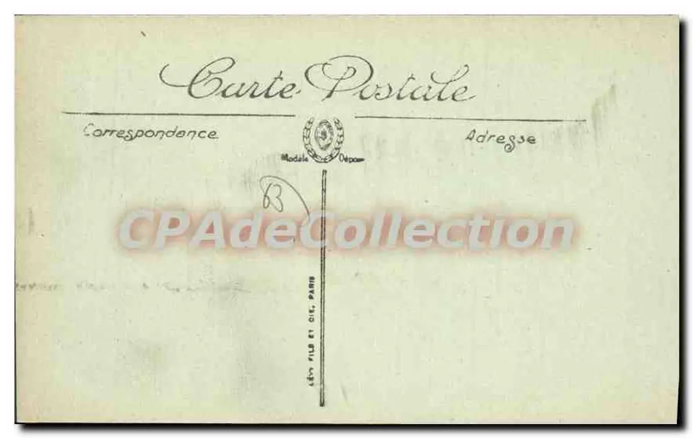 Clermont-Ferrand — A Rue de l’Ecu — LL. — N° 236 - Verso