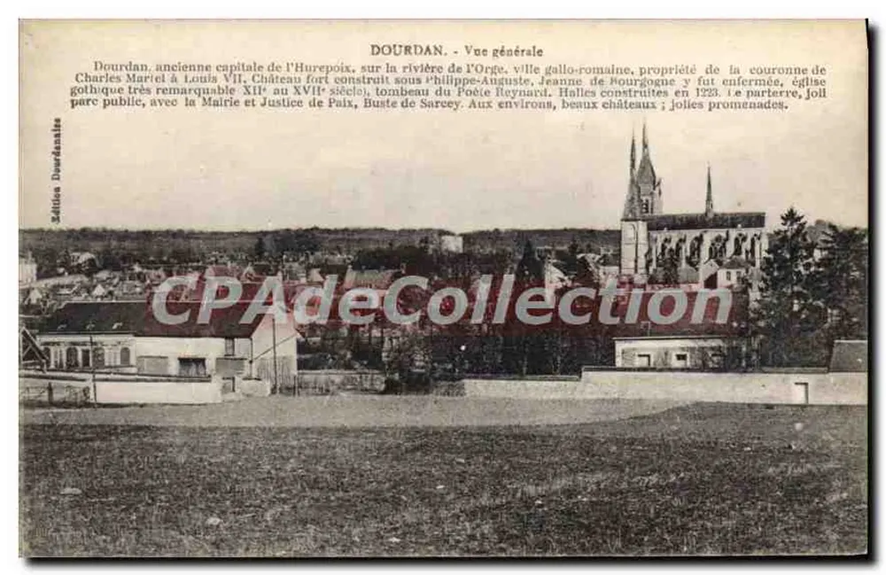 Dourdan - Allgemeiner Blick — Dourdanaise Ausgabe - Vorderseite