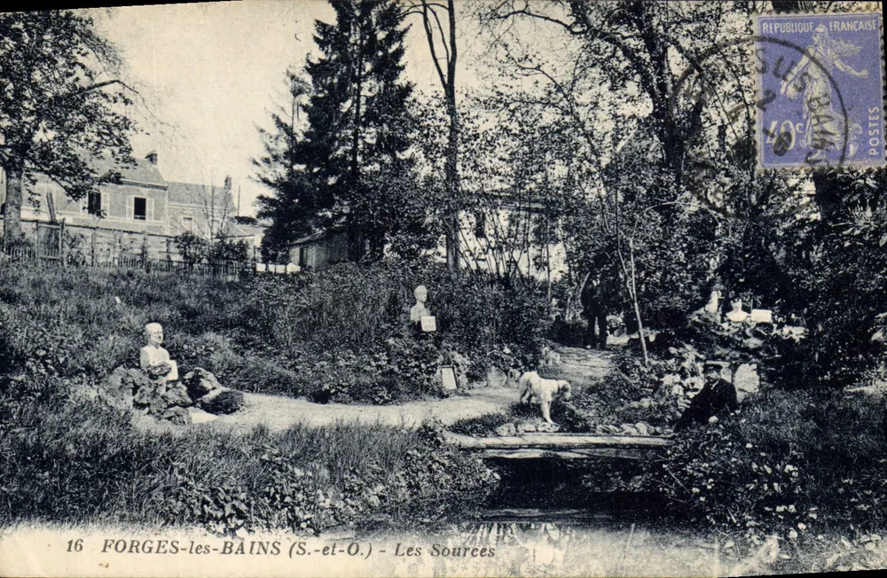Forges-les-Bains (S.-et-O.) — Źródła — Urbion Phototypique - Awers