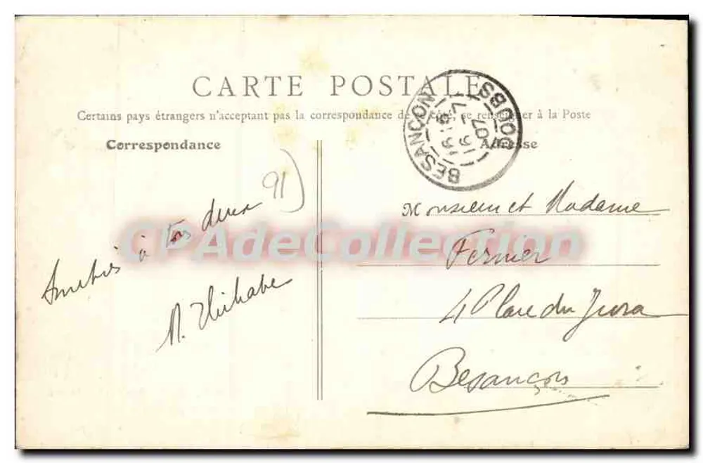 I bordi dell'Yerre nelle Valli — Brunoy — Edizione Baillon, Cliché Abaunza - Verso