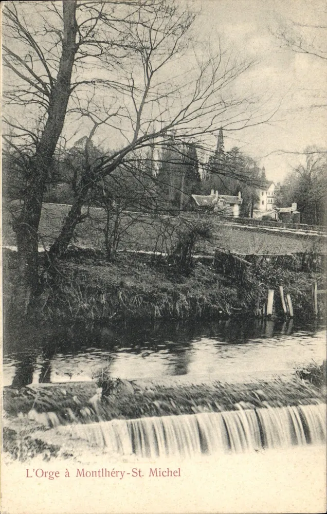 L'Orge w Montlhéry-St. Michel — Wydawnictwo Trianon, nr 1607 - Awers