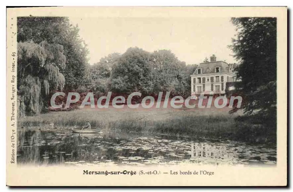 Morsang-sur-Orge (S.-et-O.) — Die Ufer der Orge — Édition de l'Orge, A. Thévenet, Rep. inter. - 65 - Vorderseite