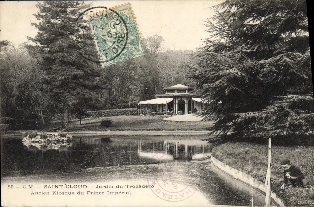 Saint-Cloud — Antigo Kiosque do Príncipe Imperial — Jardim do Trocadéro - Frente