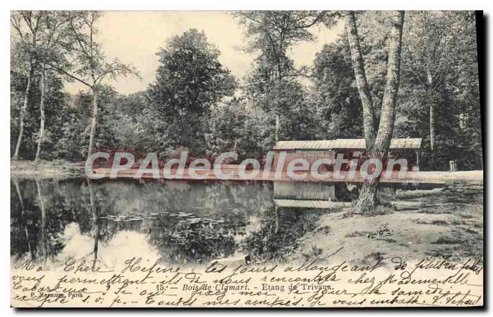 Bois de Clamart — Etang de Trivaux — P. Marmouze, Paris, Nr. 45 - Vorderseite
