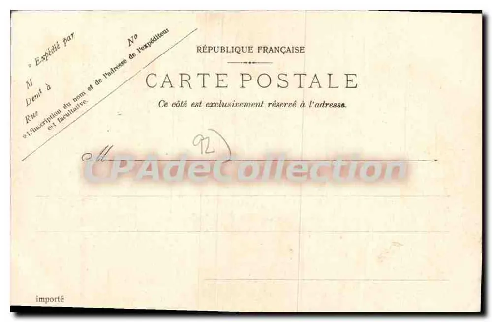 Moulin Fidèle — Robinson, 24 de Outubro de 1904 — Edição Trianon, No 742 - Verso