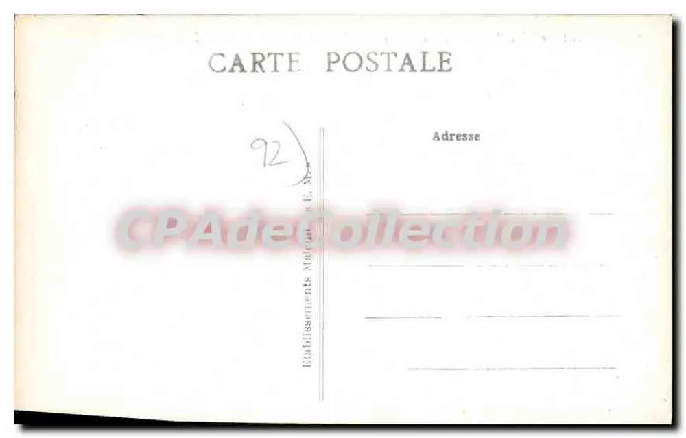 Chaville — See Brise-Miche — E. M. n°3813 - Rückseite
