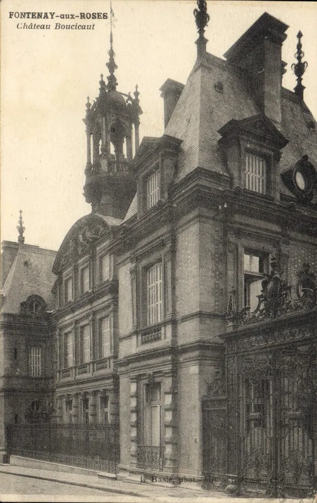 Fontenay-aux-Roses — Château Boucicaut — L. Basie, Foto in Paris - Vorderseite