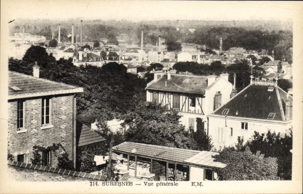 Suresnes — Vista geral — E.M. n°314 - Frente