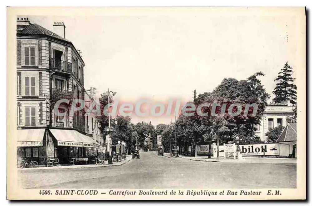 SAINT-LOUIS — Cruzeiro da Avenida da República e Rua Pasteur — E.M. n°4508 - Frente