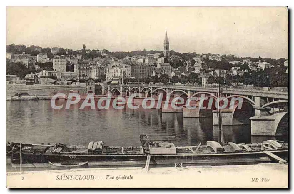 Saint-Cloud — Widok ogólny — ND Phot - Awers