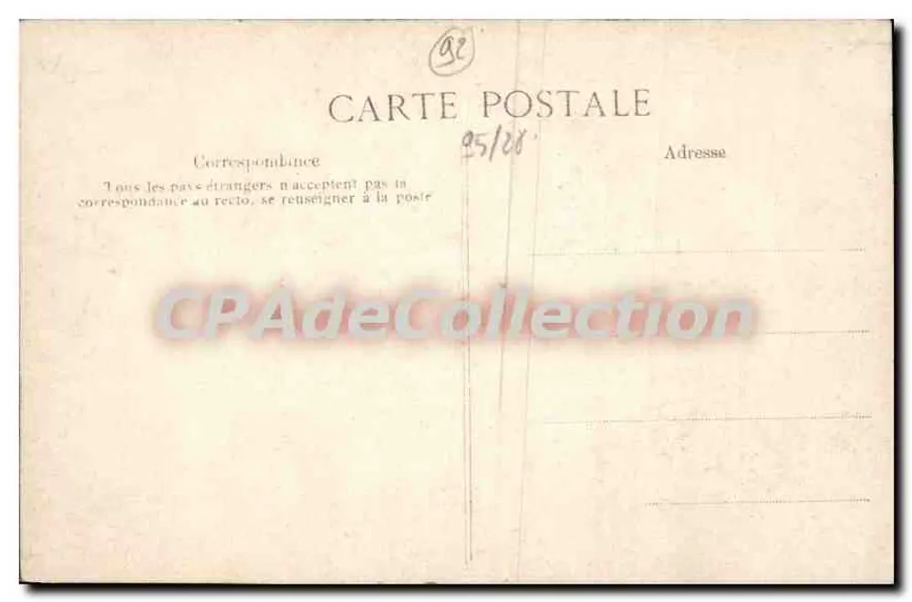 Überschwemmung der Seine — 30. Januar 1910 — Boulogne — Quai Präsident Carnot - Rückseite
