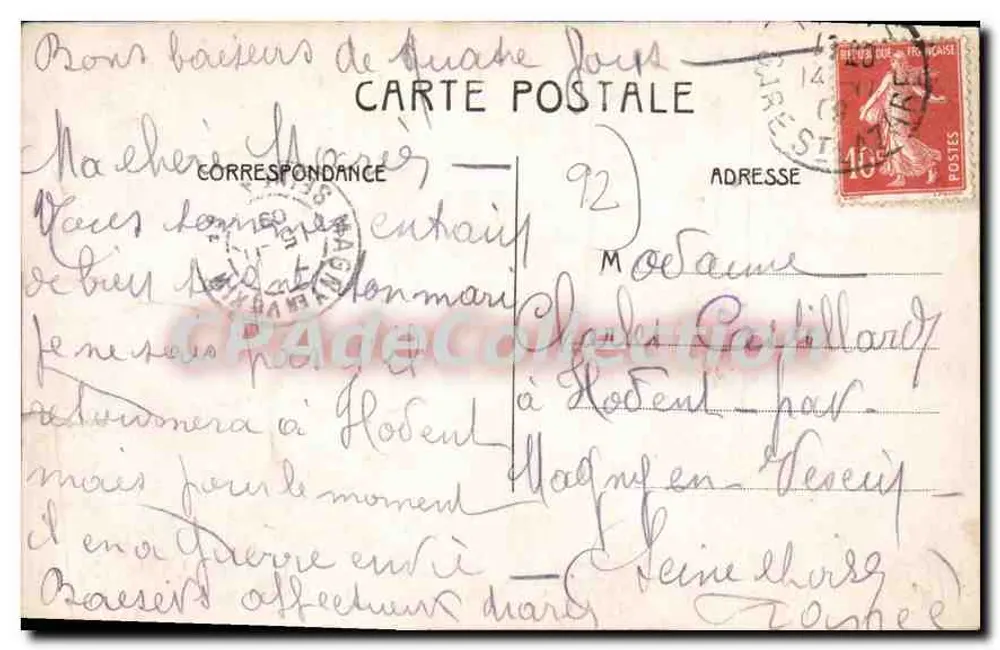 अस्नियर्स — पारकर्ता — अपरिचित प्रकाशक, श्रृंखला संख्या 94 - पीछे