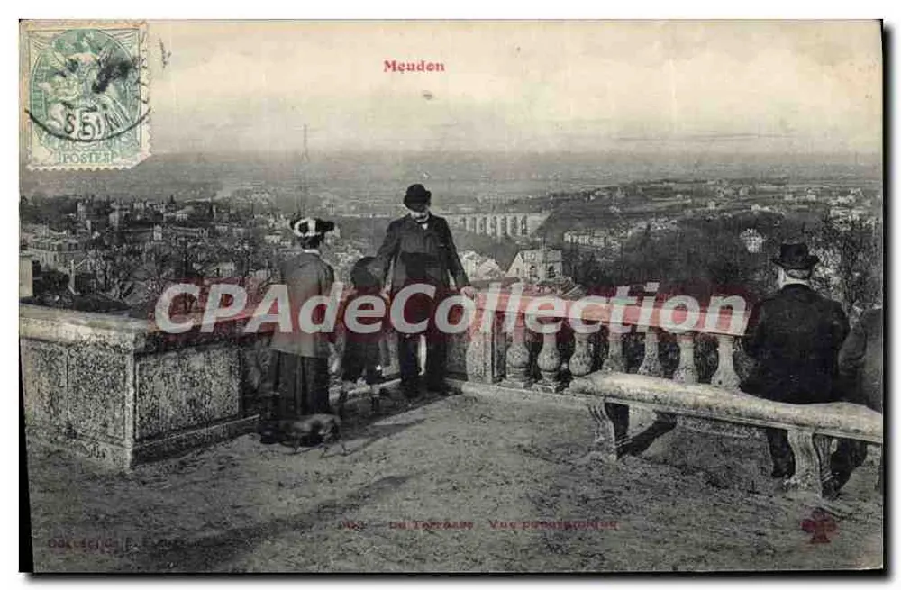 Meudon — Vista panorâmica da varanda - Frente