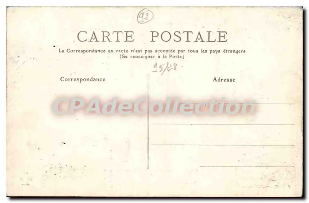 Meudon — Vista panorâmica da varanda — Courteville & F. Bressy, n°67 - Verso