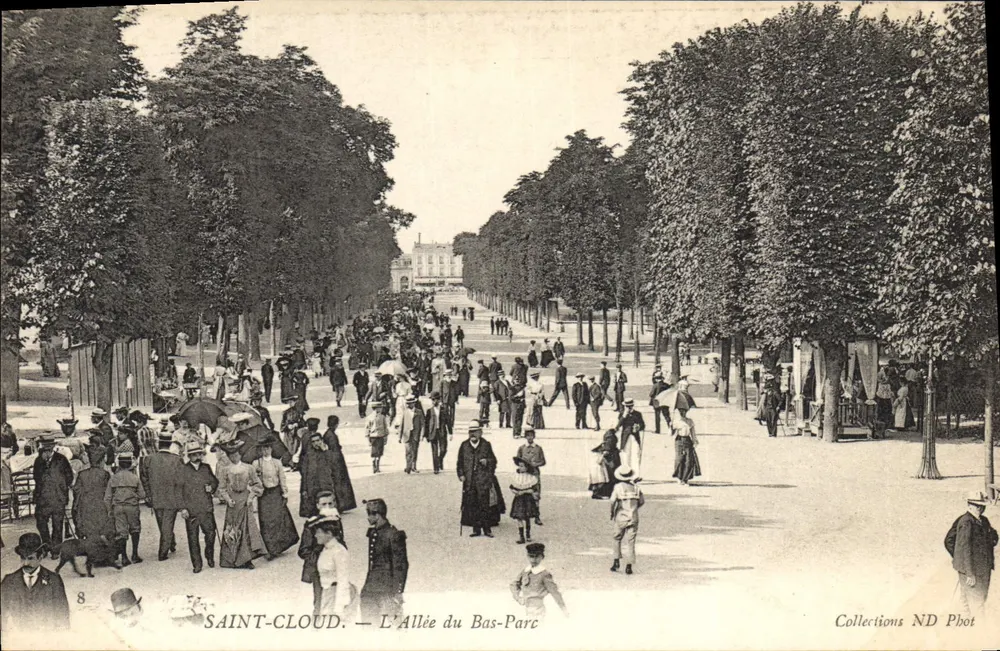 Saint-Cloud — L'Allée du Bas-Parc — Zbiory ND Phot - Awers