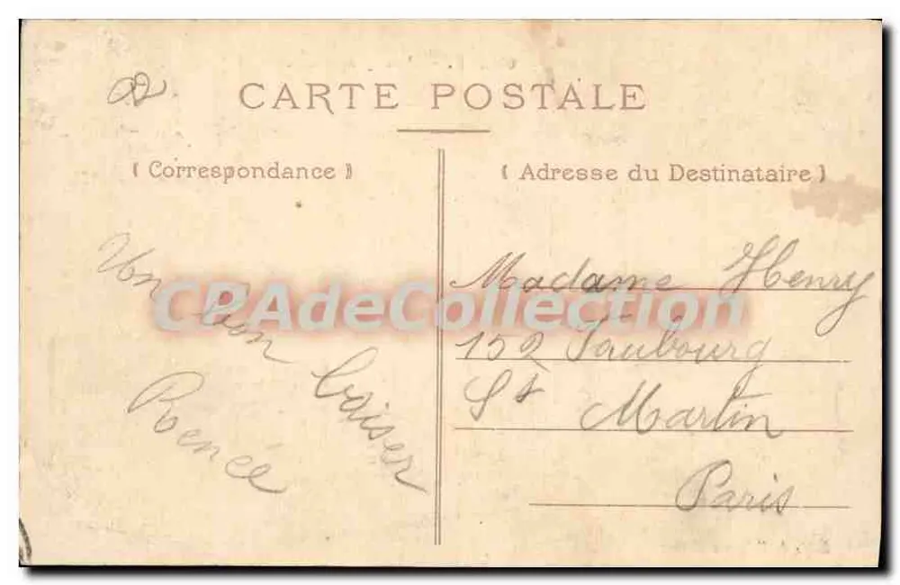 Chaville — L'étang Brisemiche — Édit. de l'Avant-Dernier - Verso