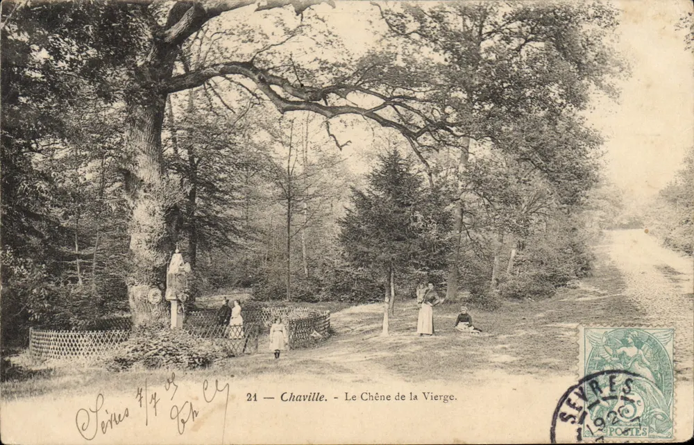 Chaville - O Carvalho da Virgem — série 24, editor Chaville - Frente