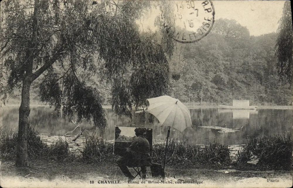 Chaville — Elang de Brise-Miche, künstlerische Ansicht — F. F. Paris, Nr. 40 - Vorderseite