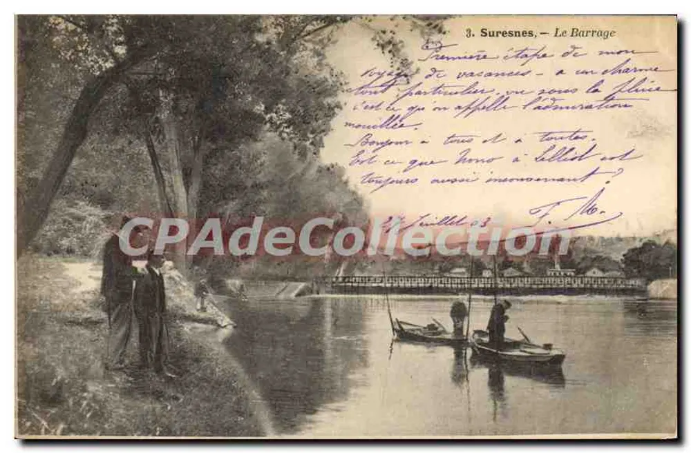 Suresnes — O Barragem — F. Pouydrat, n°3 - Frente