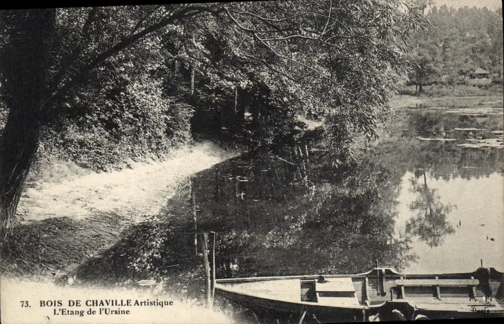 L'Etang de l'Ursine — Bois de Chaville — Künstlerisch, Nummer 73 - Vorderseite