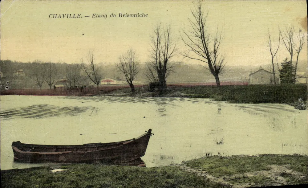 Chaville — Gefrorener See von Brisemiche — Verlag nicht sichtbar - Vorderseite