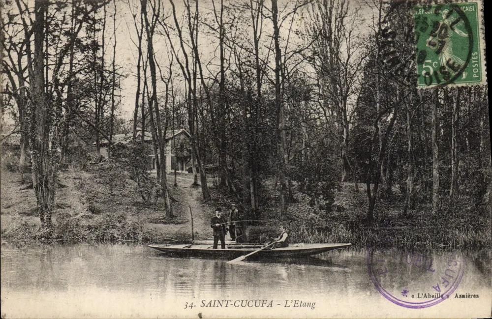 Saint-Cucufa - L'Étang — editor L'Abeille d'Asmières, n°34 - Frente