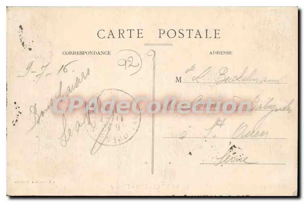 Saint-Cucufa - L'Étang — editor L'Abeille d'Asmières, n°34 - Verso