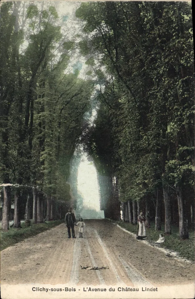 Clichy-sous-Bois - Avenue du Château Lindet — Verlag Simi-Aquarelle, Paris - Vorderseite