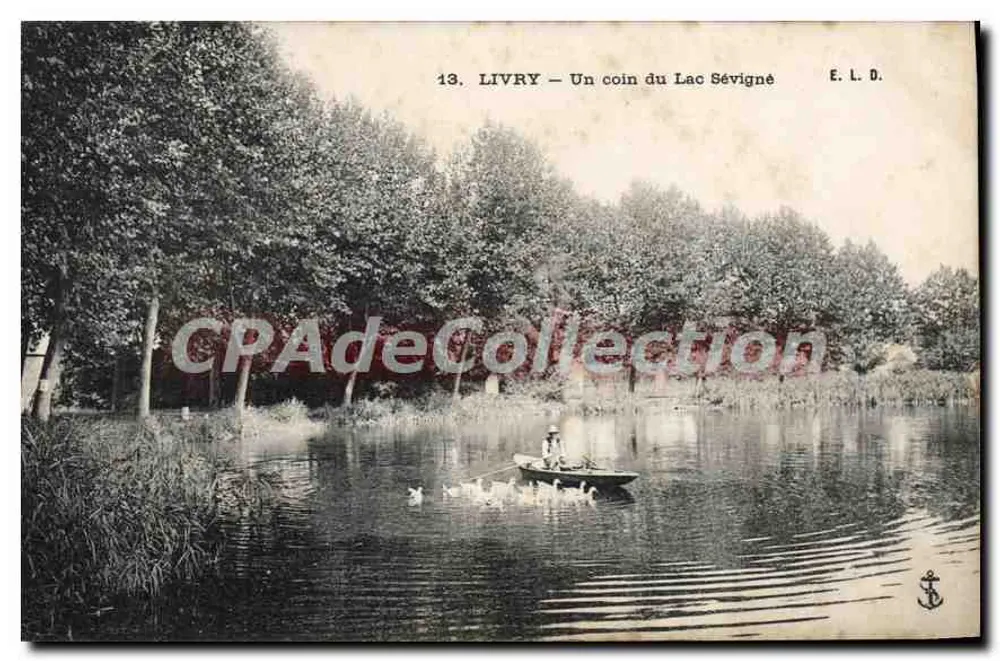 LIVRY — Ein Eckbereich des Lac Sévigné — E. L. D. n°13 - Vorderseite