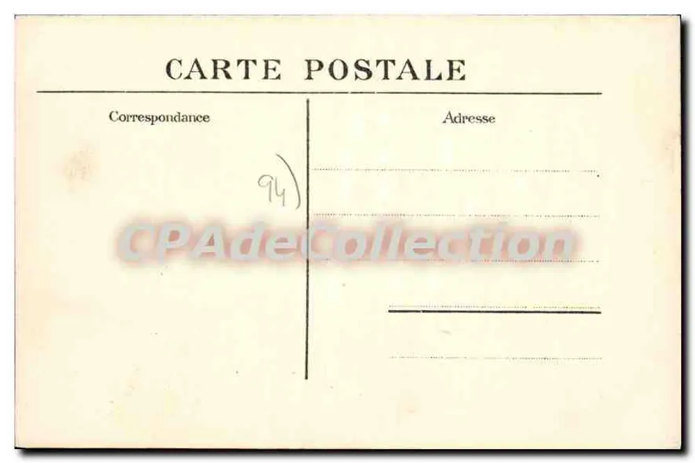 Chenneviers-sur-Marne — Das Spiel des Paumes — F.F. Paris - Rückseite