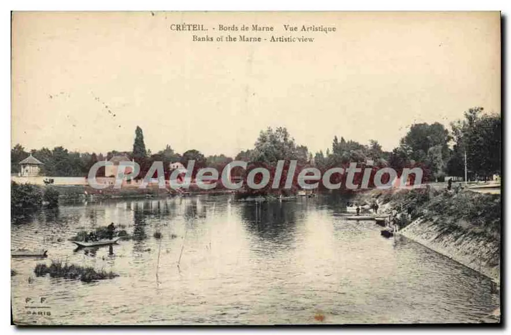 Créteil - Ufer der Marne - Künstlerische Ansicht - Vorderseite