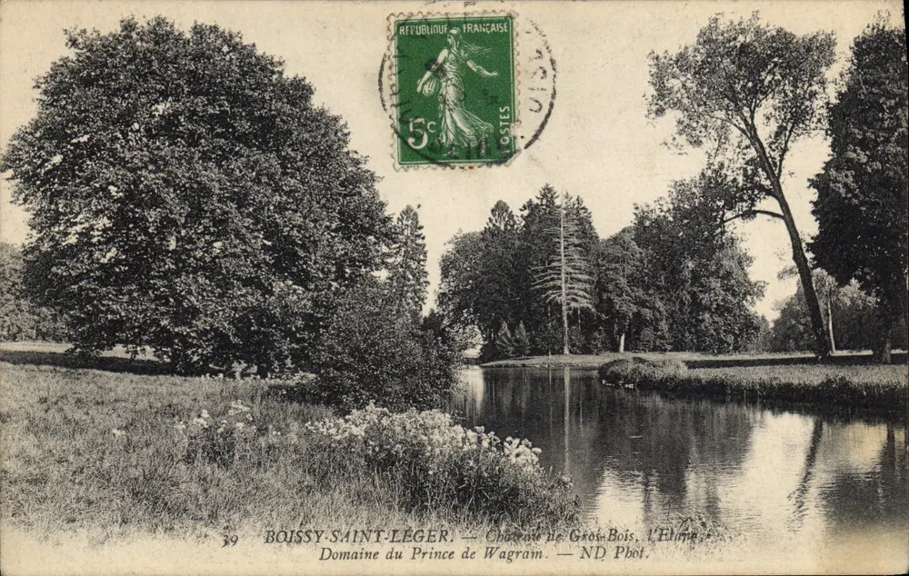 Boissy-Saint-Léger — Castillo de Gros-Bois, l'Élime — Dominio del Príncipe de Wagram — ND Phot. - Anverso