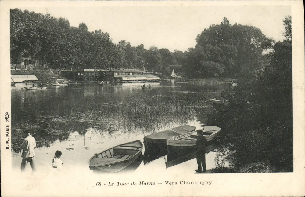 Le Tour de Marne — Para Champigny — B.F. Paris, n°68 - Frente