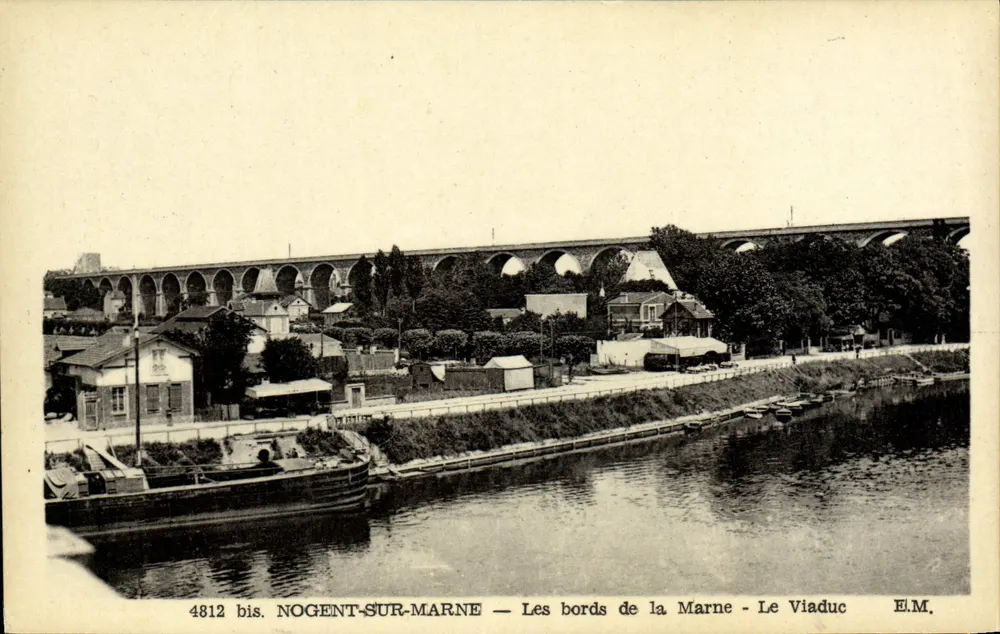 Nogent-sur-Marne — Die Ufer der Marne — Der Viadukt — E.M. 4812 bis - Vorderseite