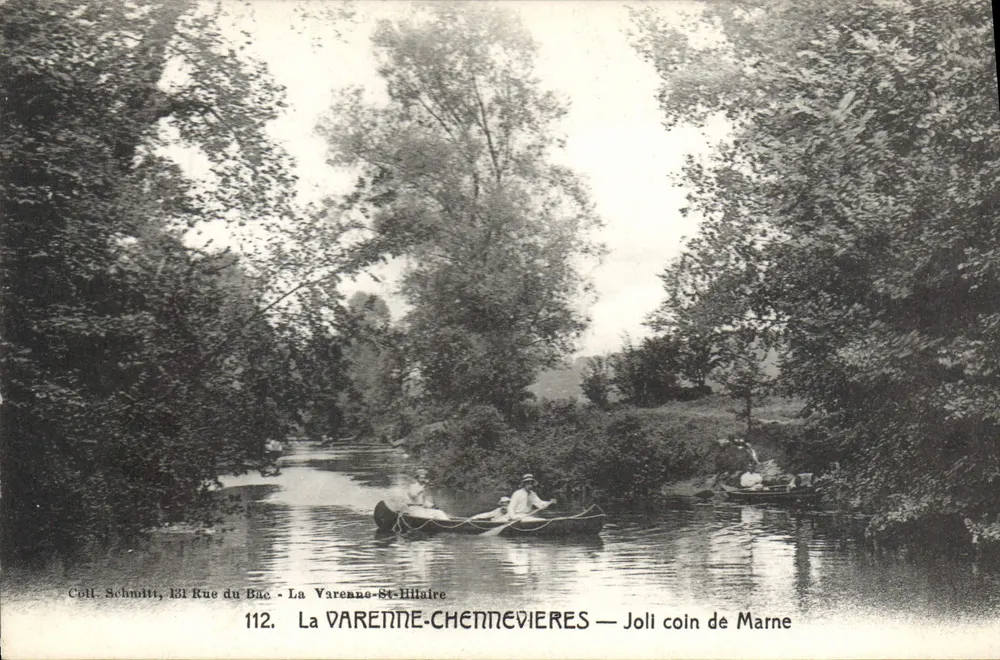 La Varenne-Chennevières — Ein hübscher Ort im Département Marne — Coll. Schlmitt, 112 - Vorderseite