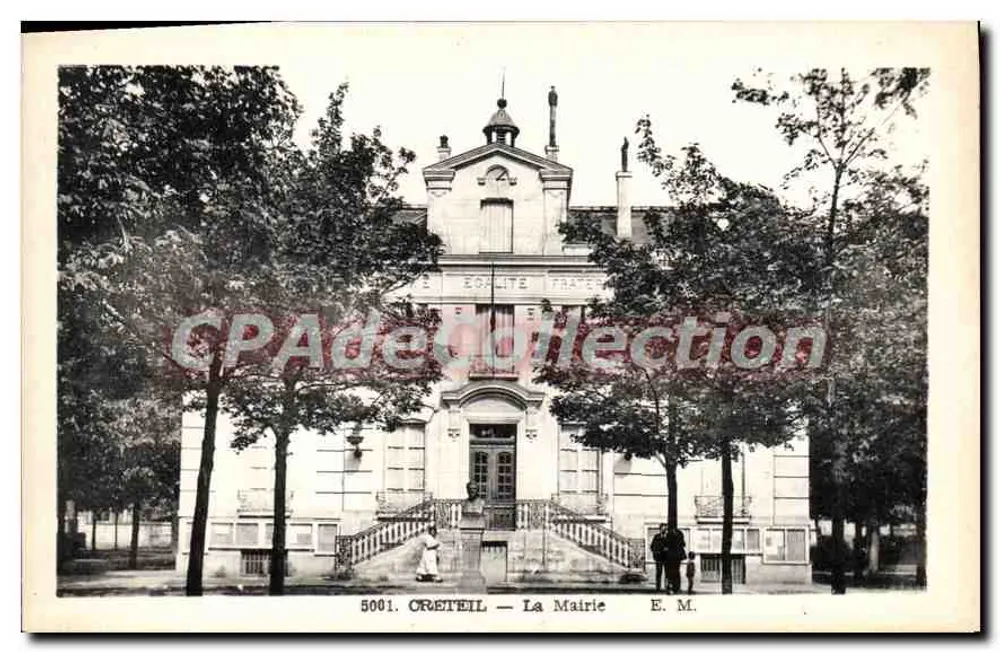 Créteil — A Prefeitura — E.M. n°5001 - Frente