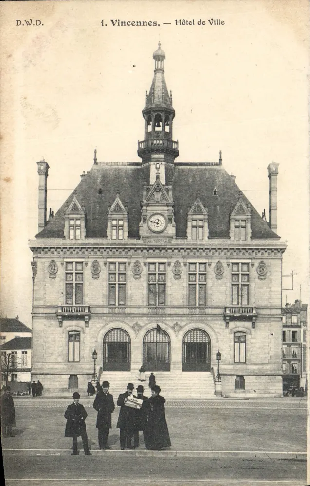 Vincennes — Hotel de Ville — D.W.D. n°4 - Frente