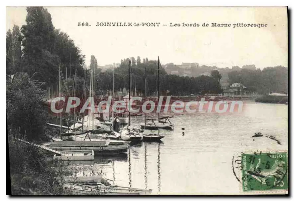 Joinville-le-Pont — Pittoreske Ansichten der Marne — J. A. Photo-Edit, Vincennes, n° 568 - Vorderseite