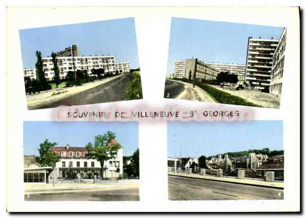 Villeneuve-Saint-Georges — Erinnerung an Villeneuve-Saint-Georges — Éditions P. - 71 av. de Wagram, Paris - Vorderseite