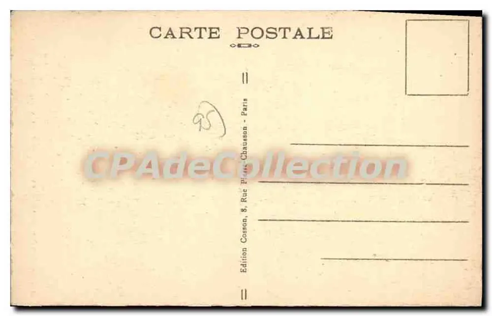 Château de Villarceaux — Großer Treppenaufgang — Edit Jourdain - Rückseite